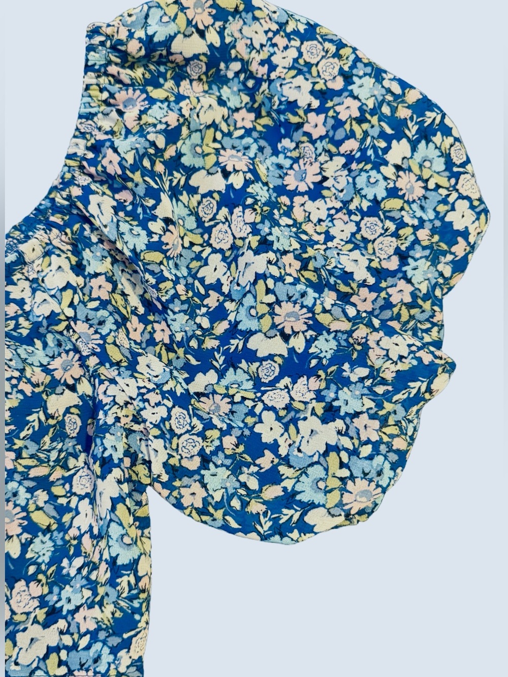 Wild Fable set of two Floral Puff-Sleeve Crop Tops - Picture 6 of 10